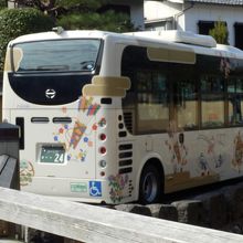 長町ルートを走るバス