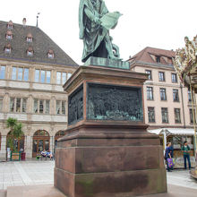 グーテンベルク像