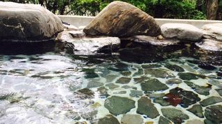 混みあう平山温泉の外れなので穴場な旅館いまむら