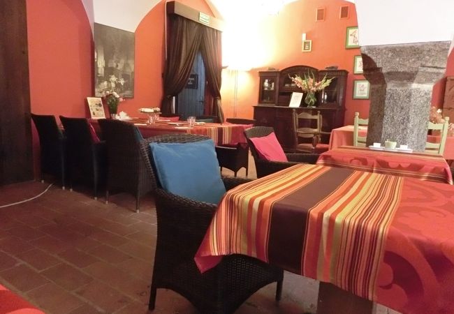 マルボルク城に併設されたカフェ。