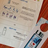 ボトルをレセプションで借りて、毎日水を補充してもらえる。