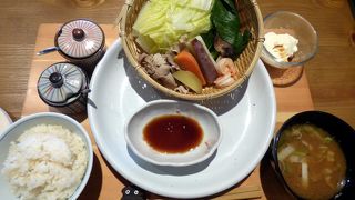 お食事処 極楽亭の昼食