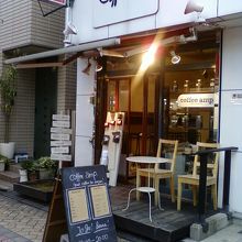 おしゃれなカフェです。