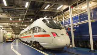 船と鉄道を一度に楽しめる