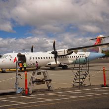 アイランドエアのプロペラ機