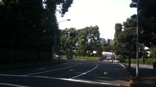 緑豊かな環境に癒される。