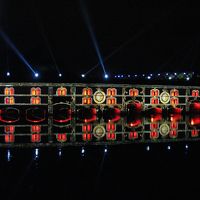 ヴォーバン・ダムの光と音のショー（夏季限定）や・・・。