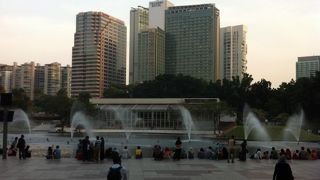 クアラルンプールの人たちの憩い場所でしょう。