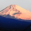 露天風呂から富士山が