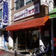 なつかしい感じのお店です。