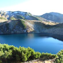 みどりが池の近くからの眺め