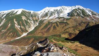 みくりが池をさらに進むと血の池があります。赤く見えるそうですが普通の湿原の様な感じでした。