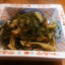 くーぶイリチー   昆布の 炒め煮です