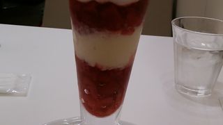 残念だったパフェ・・