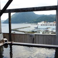 温泉屋上露天風呂です。
