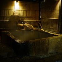 パブリックの風呂も夜は貸切で利用できる。