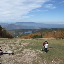ゴンドラ乗り場横の風景