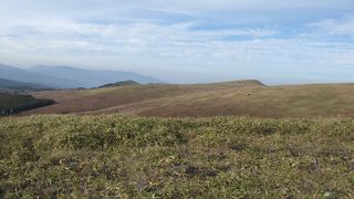 夏は草原、秋はススキの原