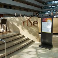 1階にあるレストラン（朝食会場）