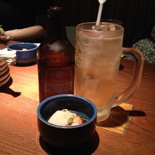 つきだしも美味しい！