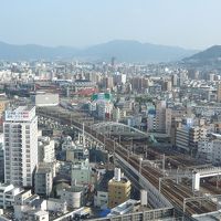 マツダスタジアムが見えます。