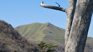 笹原の山頂部からは抜群の眺望です