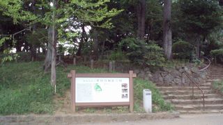 豪徳寺近くの世田谷城の土塁や石垣などが見れま～す。