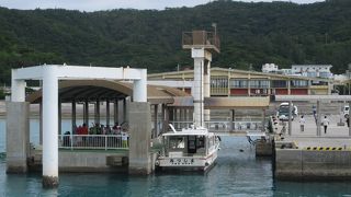 座間味島の玄関口