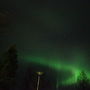 オーロラが見られました