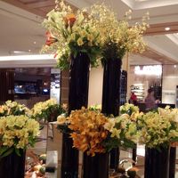 ロビーのお花