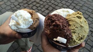 ミラノのおすすめジェラートやさんの１つ