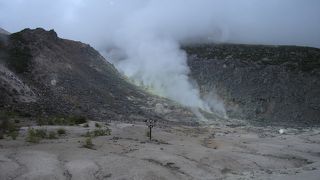 硫黄の香りが凄い！