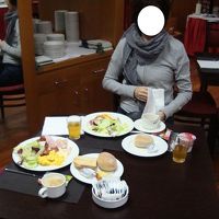 朝食ブュッフェです