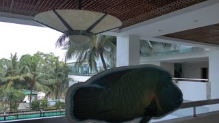 バレイシアホテル一階にあるレストラン　主に宿泊客が利用します