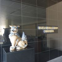 エントランス♪withシーサー