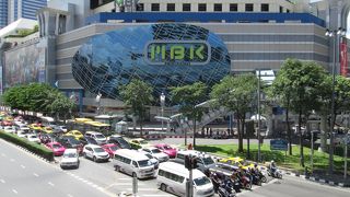 サイアムのショッピングセンターとセットで訪問