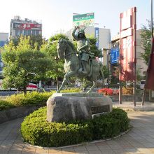 「真田幸村公像」です 