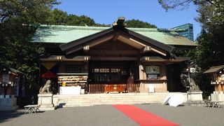 東郷元帥を祀る神社です