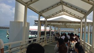 船により揺れがずいぶん違います