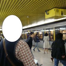 Ｍ３線ドゥォモ駅のホーム