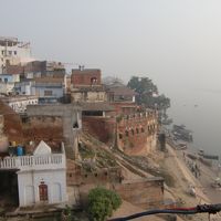 屋上レストランから見える景色