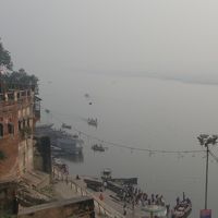 部屋のベランダから見える景色　２