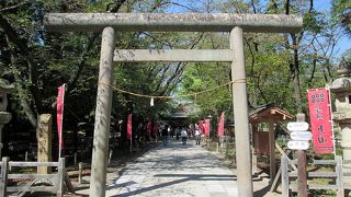 ”落ちない神社”で有名ですね