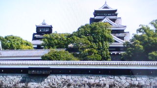 熊本市内を見下ろすように、戦国武将加藤清正が築城した難攻不落の名城です