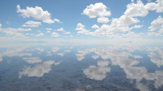 雨季のウユニ！鏡張りが見られました。