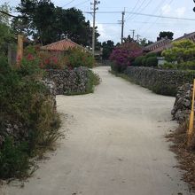 訪問したときは静かな集落でした