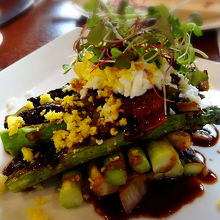 アスパラに感動〜