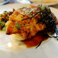 オパカパカ(姫鯛)のグリル。照り焼きっぽい