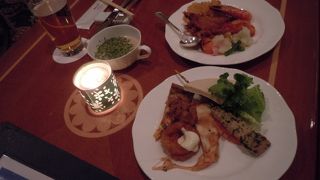 ホテルのレストラン