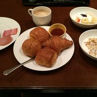 朝食バイキング。洋食